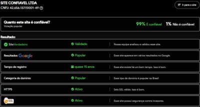Site verificado e verdadeiro:ovopgcom